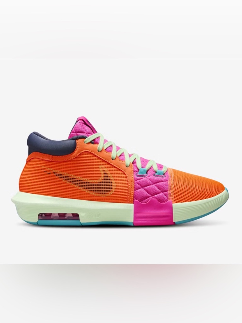 Nike LeBron Witness 8 basketball shoes in the Total Orange size 12